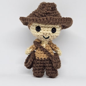 Lil Indiana Jones Doll - CROCHET PATTERN