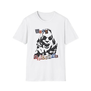Vintage Ozzy Osbourne Unisex T-Shirt, Music Fan Tee, Retro Graphic Shirt, Rock Band Apparel, Gift for Concert Lovers
