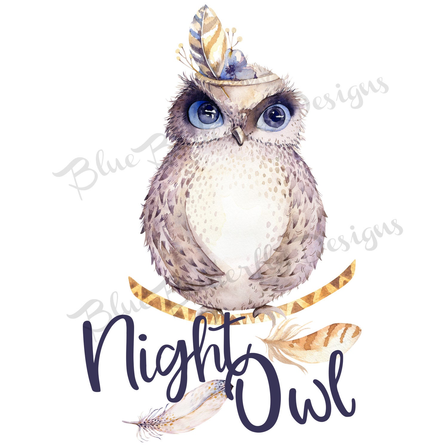Night Owl PNG, Sublimation Print, Baby Girl, Baby Boy, Baby Clothing Designs, Sublimation Bodysuit, 