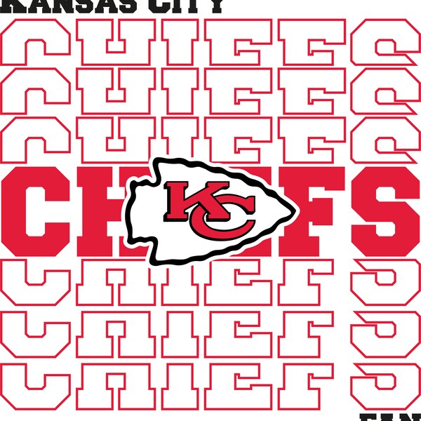 DTF/Sublimation Ready To Press Transfer, Kansas City Chiefs, NFL Champs, Football Transfer,