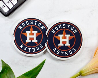 Car Coasters, Houston Astros Car Coasters, Baseball Car Coasters, Car Coasters, MLB Car Coasters, Ceramic Car Coasters, Sandstone