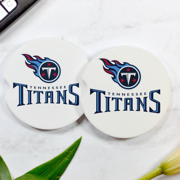 Car Coasters, Tennessee Titans Car Coasters, Football Car Coasters, Car Coasters, NFL Car Coasters, Ceramic Car Coasters, Sandstone