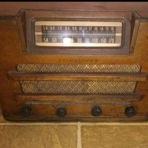 Vintage sears silvertone radio - Etsy 日本