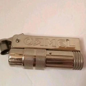 Vintage Camel Cigarettes &quot;Firebird OTR-60&quot; Advertising Trench Lighter ~ Austria