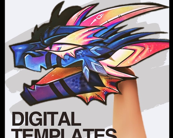 Digital Dragon Puppet Designs [CUSTOM] - Etsy
