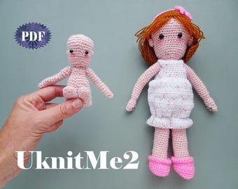 Pregnant Doll Crochet Pattern - Mother & Baby Amigurumis Crochet Tutorial PREGNANCY love motherhood amigurumi doll