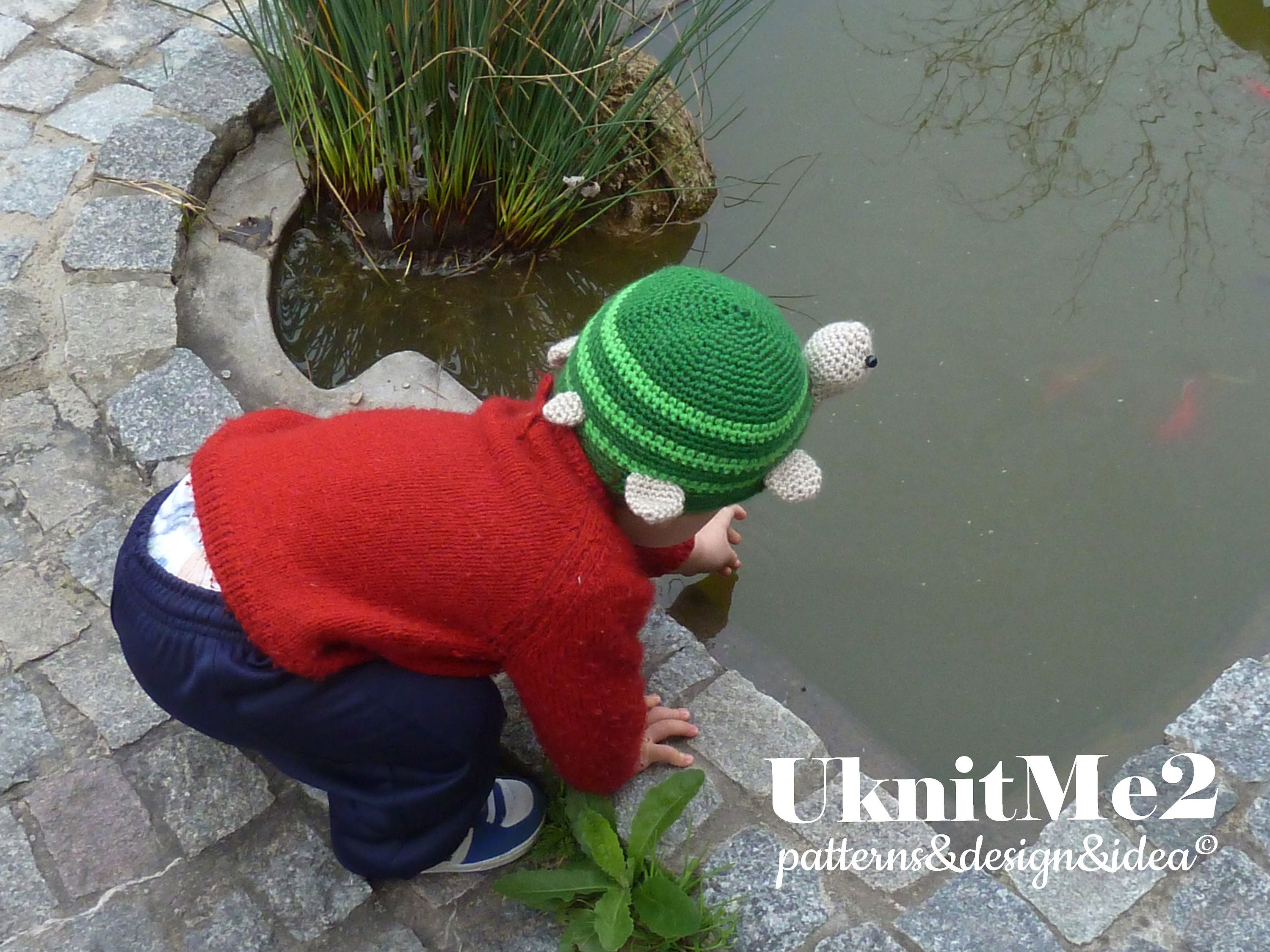 CROCHET PATTERN Toilet Paper Cover/hat Turtle Bathroom Decor/beanie Children Baby M Hat , Toilet