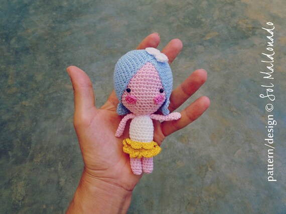 etsy amigurumi doll pattern