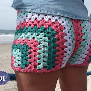 Grandma Nana Print Pattern Women's Shorts