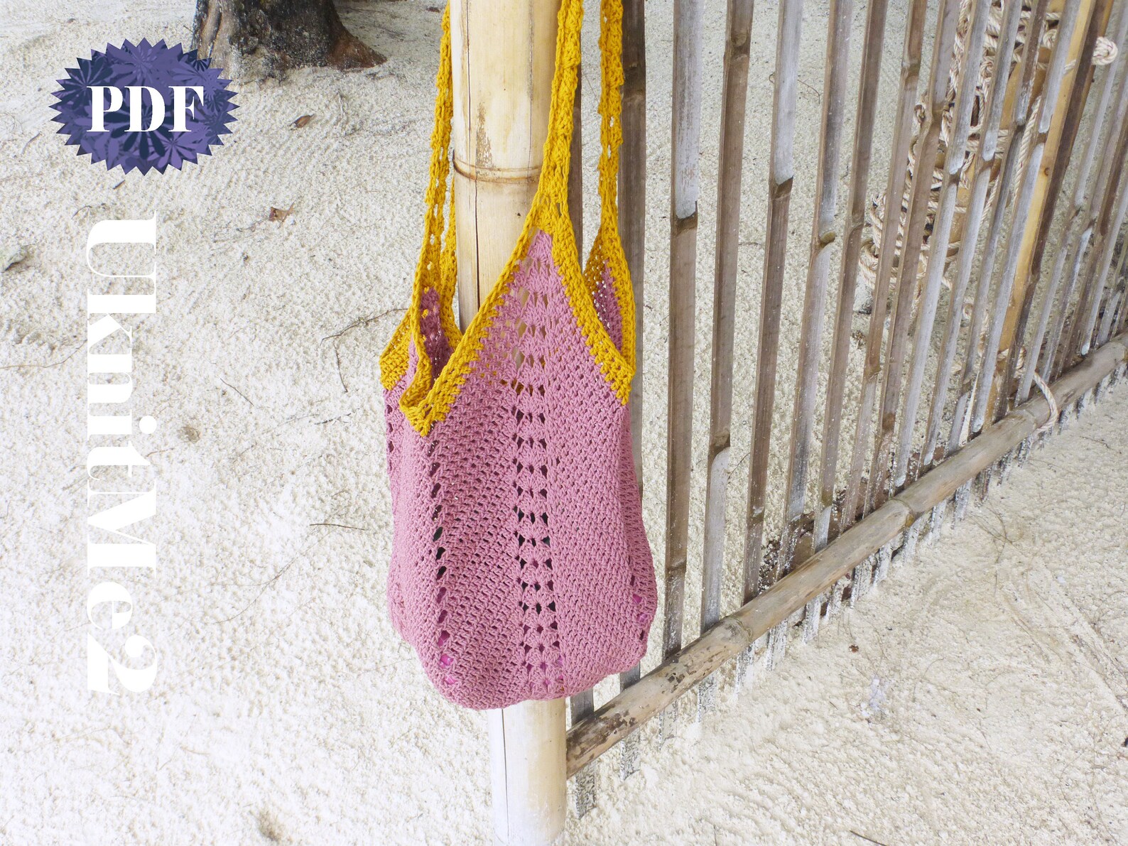 Solid Granny Square Bottom Bag Crochet Pattern Rainbow Etsy