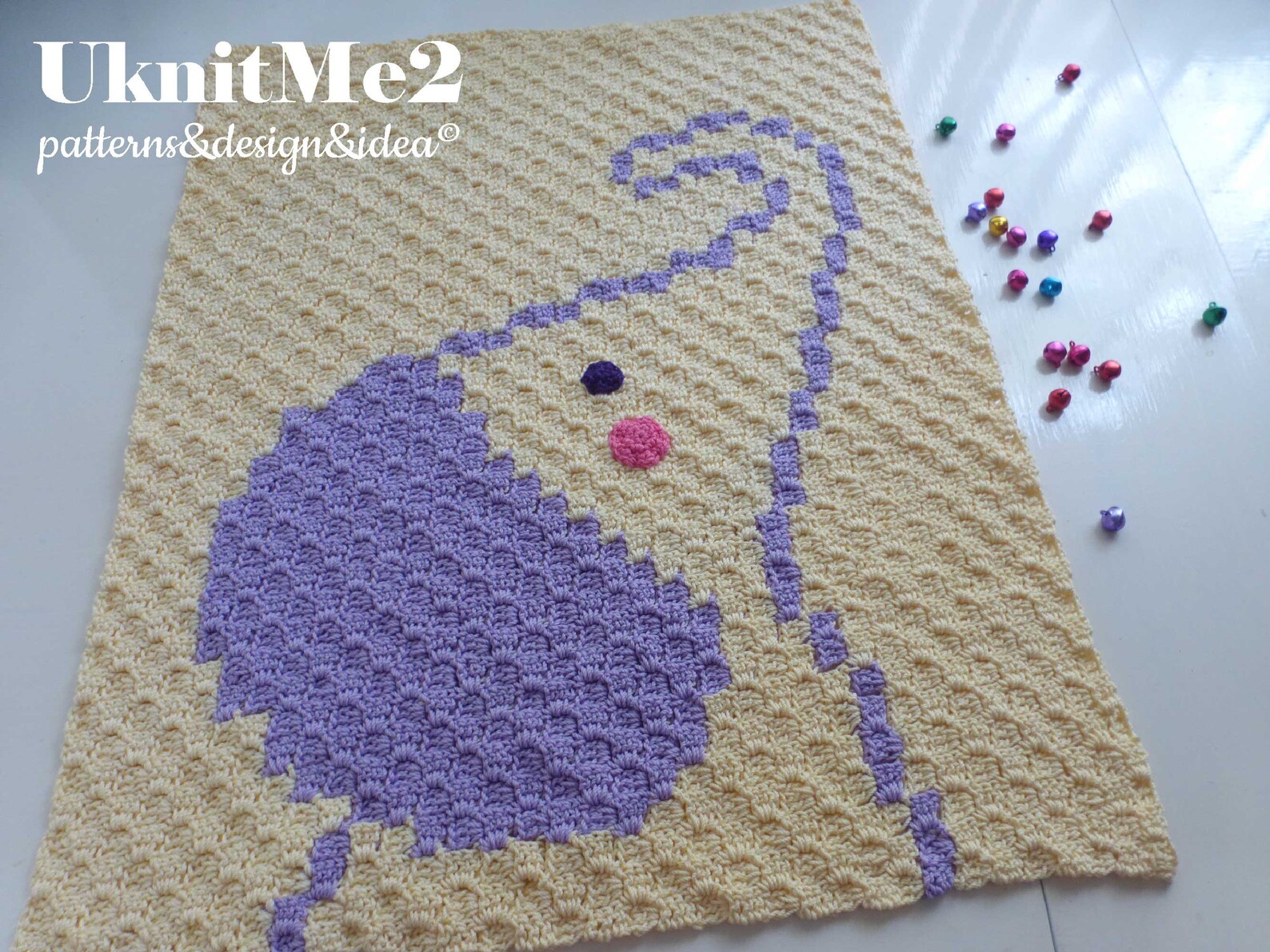 C2c Crochet Baby Blanket Pattern Squares Wild Animals Corner 2 Etsy