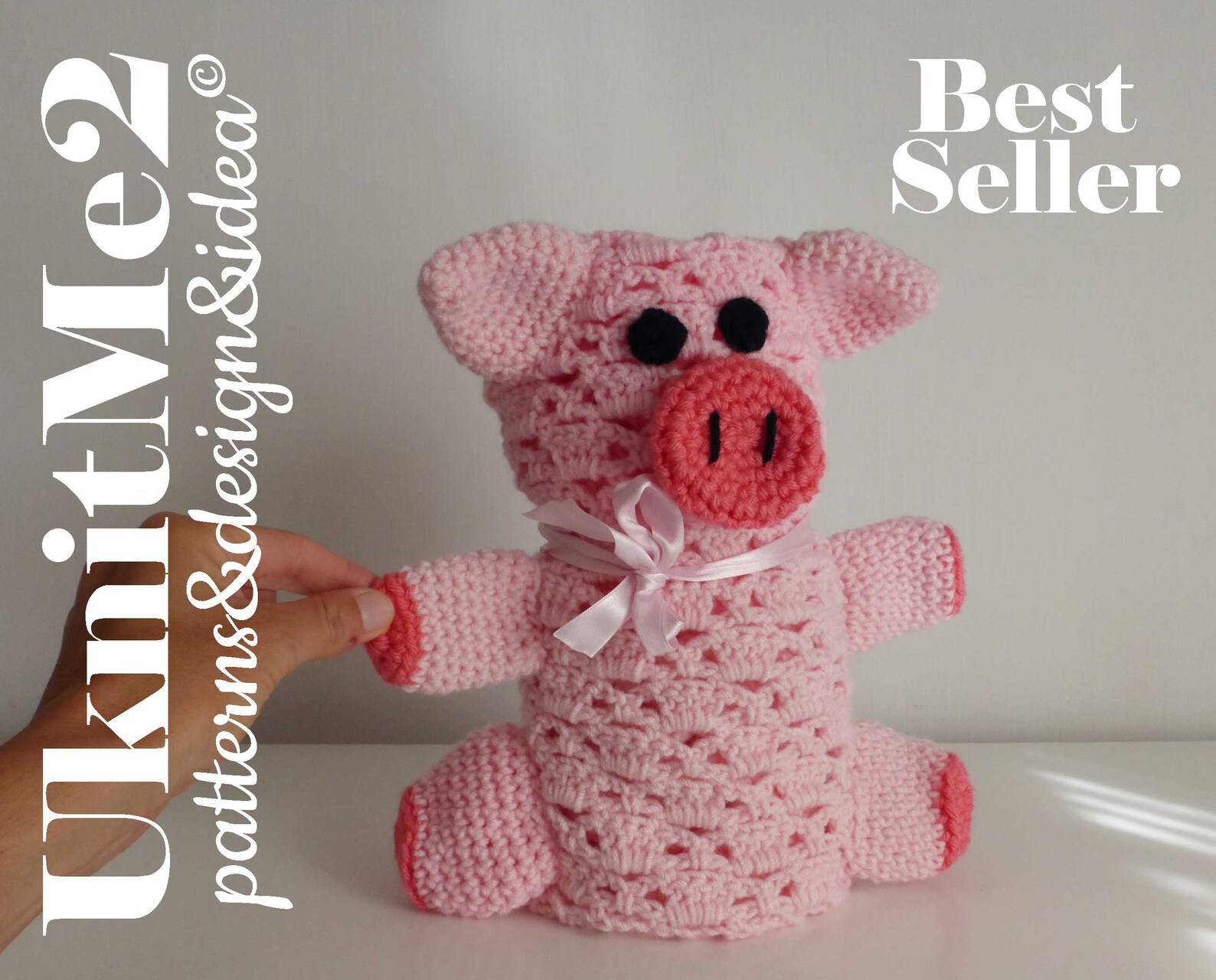 Baby Blanket CROCHET PATTERN Pig Crib Cuddle Blanket Piggy Etsy