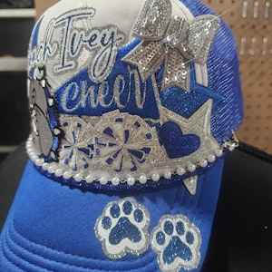 Gorra de camionero con espíritu escolar/de entrenador de porristas