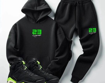 jordan neon hoodie
