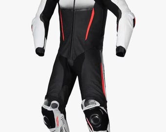Handmade MotoGP Leather Racing Suit | Custom Fit Motorbike Outfit