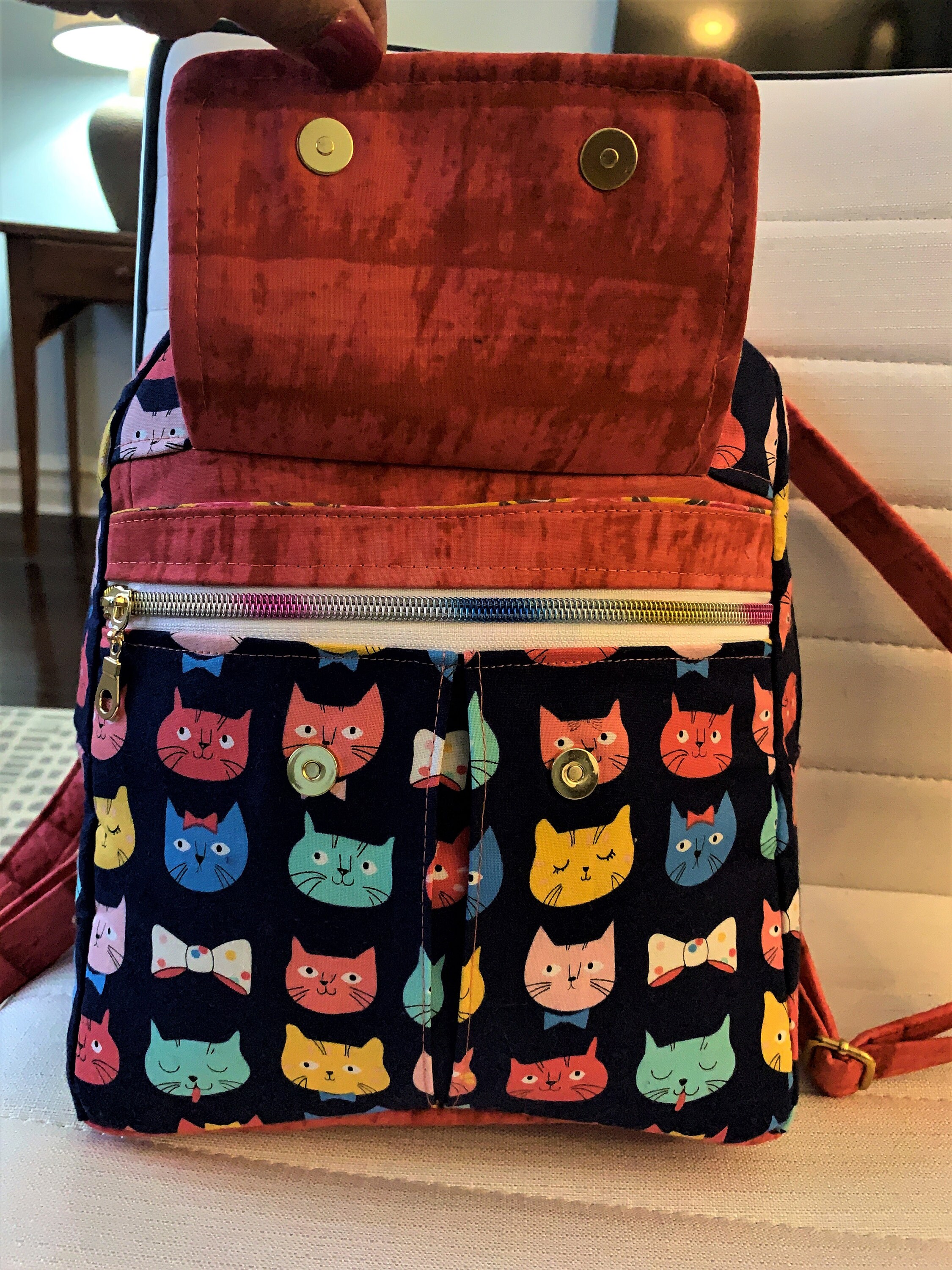 Kitty Cat Mini Backpack Etsy