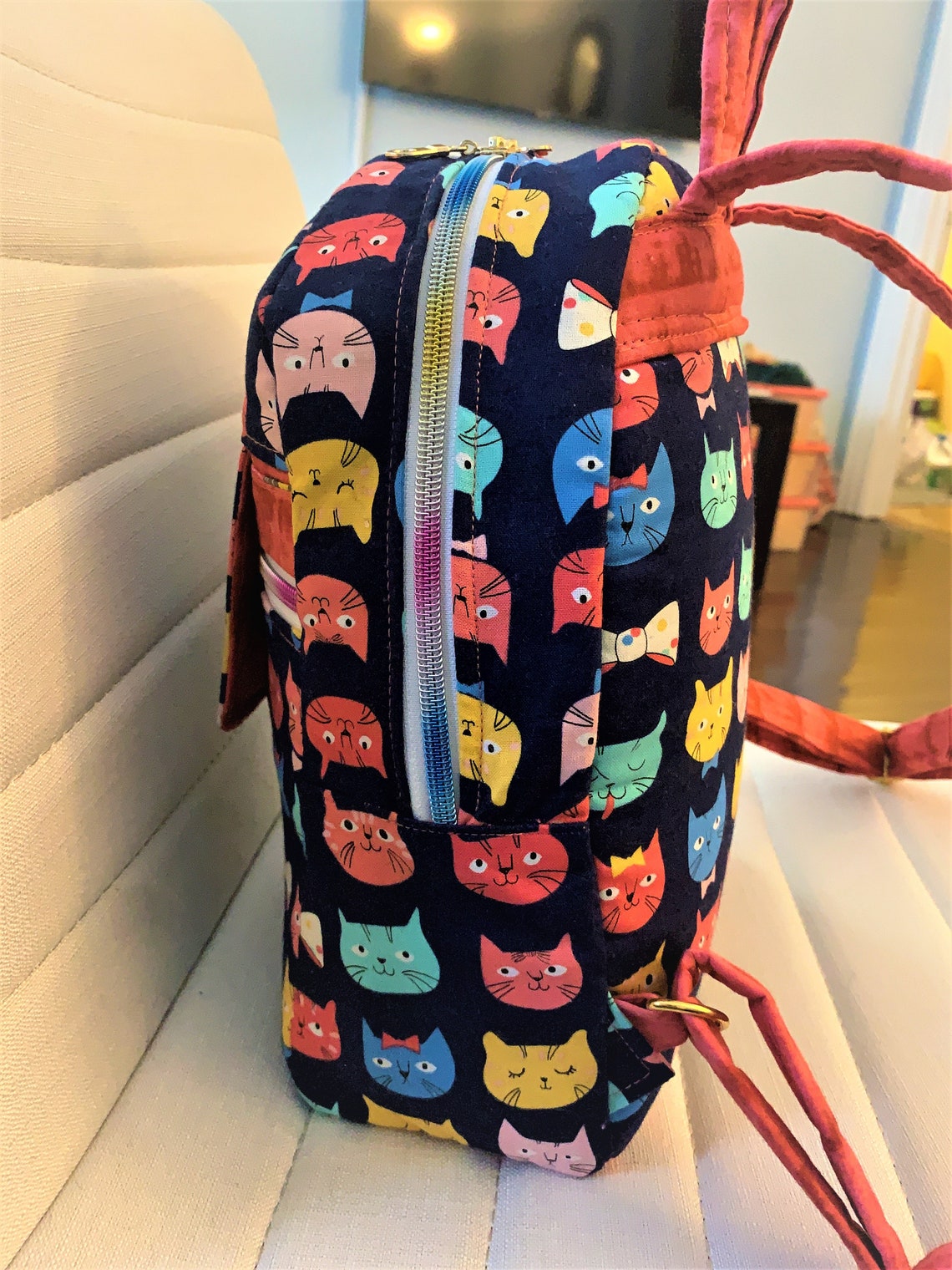 Kitty Cat Mini Backpack Etsy