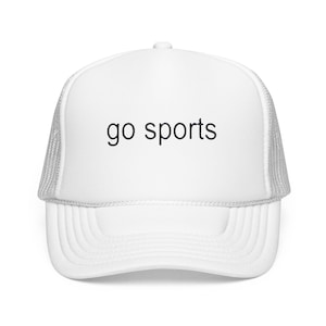 Go Sports Trucker Hat Brat Party Fun Fan Dad Cap Tailgate Game day College