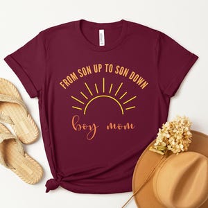 Son Short Sleeve T-Shirt for mom, Inspirational Mom Shirt, Gift for Mom, Cozy Top for Mom, Boy Mom Tee, gift for her, mom gift, gift for mom