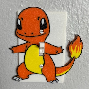 Charmander-afdekking lichtschakelaar