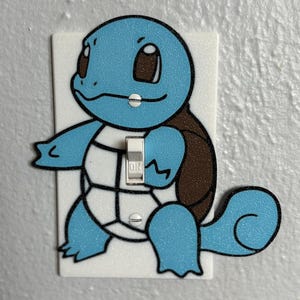 Deksel van Squirtle-lichtschakelaar