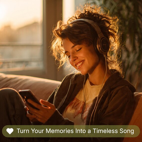 Custom Song Personalized Music, Anniversary Wedding Birthday Gift for Him Her, Custom Lyrics Digital MP3 Download 24H