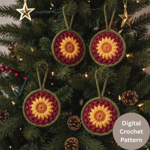 Digital Pattern : Christmas Gift Crochet Pouch Bag Charm