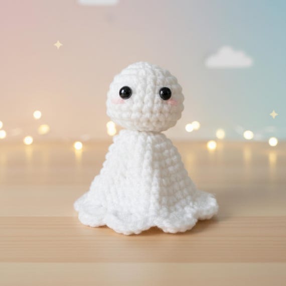 Teru Teru Bozu Crochet Pattern: Amigurumi Doll Keychain (PDF +