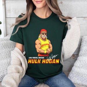 Retro Hulkamania Wrestling T-Shirt: 80s Hulk Hogan Fan Gift