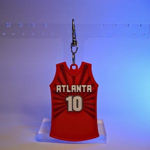 Llavero con la camiseta del equipo de la WNBA Atlanta - 10