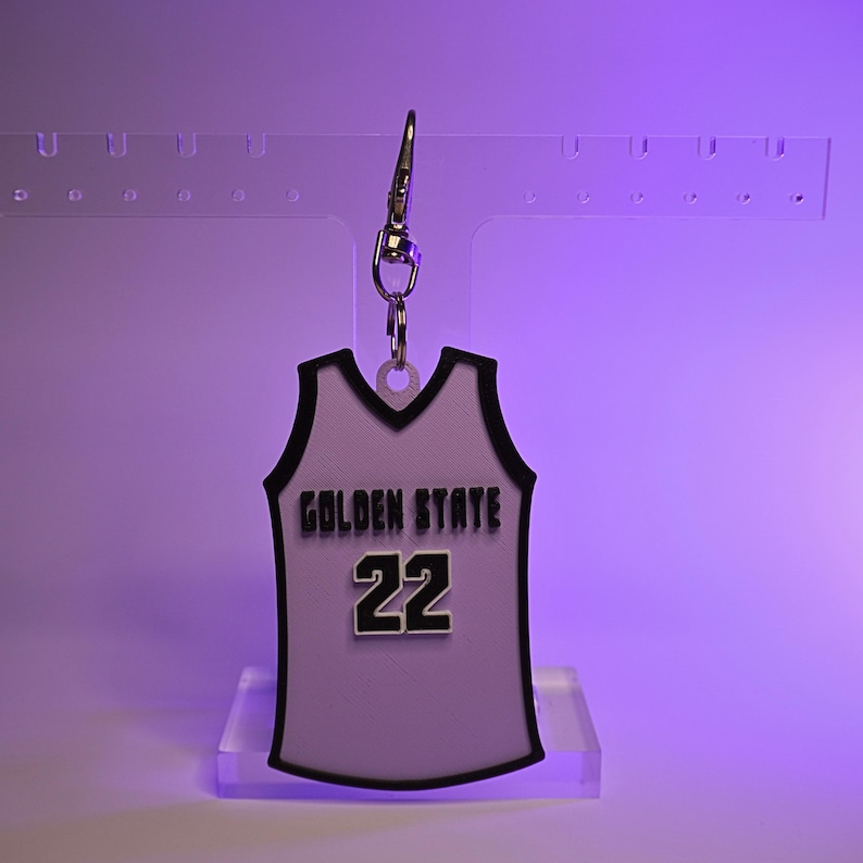 Llavero con la camiseta del equipo de la WNBA Golden State - 22