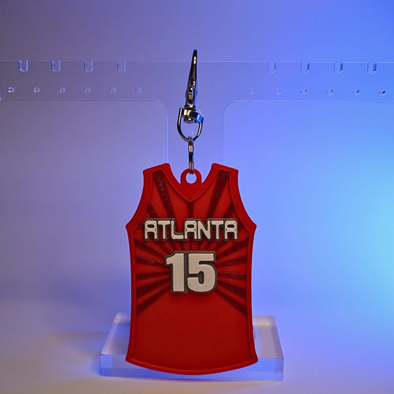 Llavero con la camiseta del equipo de la WNBA Atlanta - 15