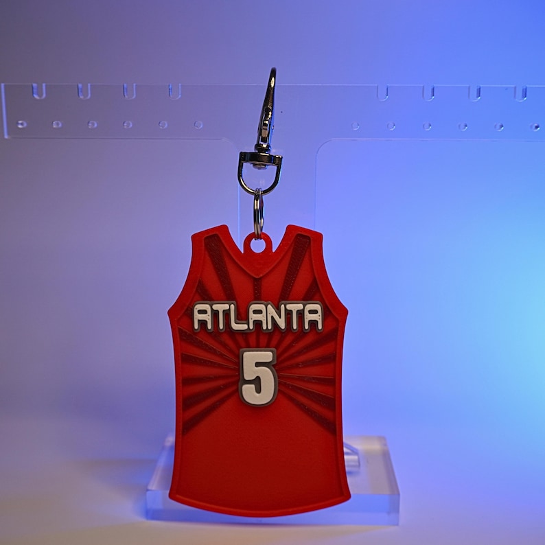 Llavero con la camiseta del equipo de la WNBA Atlanta - 5