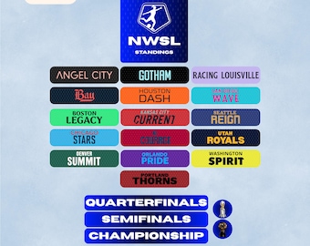 NWSL Standing Kit + Playoff Tracker