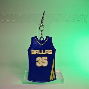 Llavero con la camiseta del equipo de la WNBA Dallas - 35
