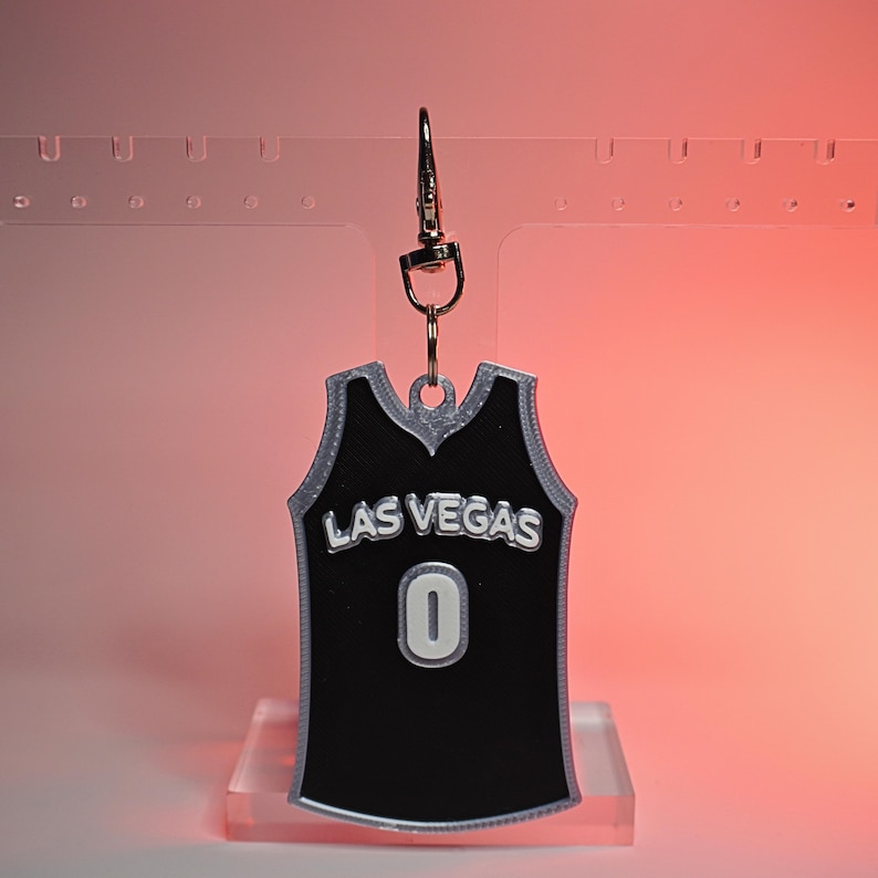Llavero con la camiseta del equipo de la WNBA Las Vegas - 0