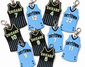 Chicago WNBA Jersey Keychain
