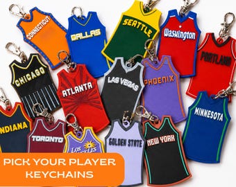 Pick Your Play Custom Keychain