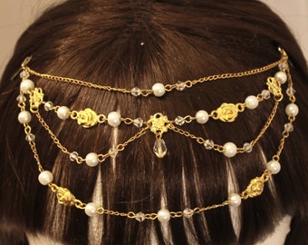 Rose Garland Headchain