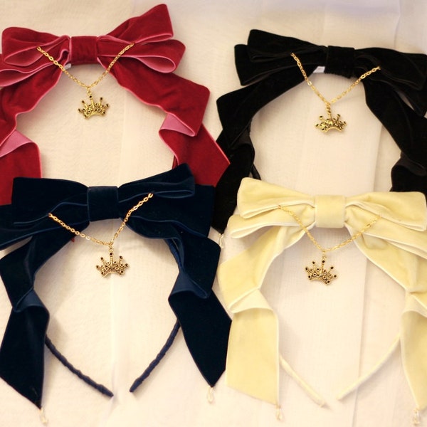 Made to Order: Regal Velvet Bow