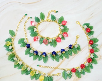 Sweet Summer Fruit Bracelet