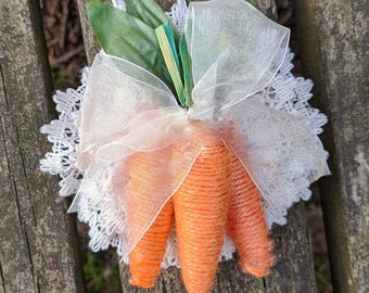 Cluster of Carrots Corsage