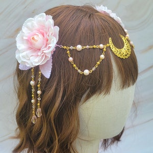 Small Lady of the Moon Headress