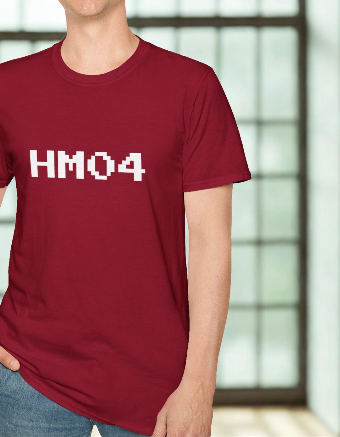 Hm04 HM04 Shirt Inspired Gamer Tee, Pokemon Funny Strength Move Style Shirt ...