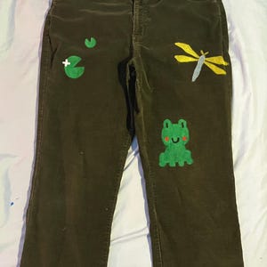 marshland painted pants