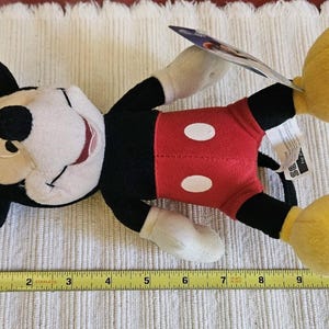Vintage SEGA Prize Mickey Mouse Plush Disney Redemption Only Rare With Tags 10" image 11