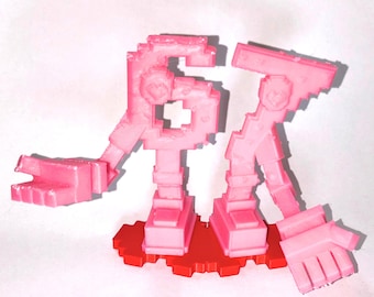 Valentine’s Six Seven Steal A Brainrot Style – 3D Printed Heart-Themed Collectible with Removable Base