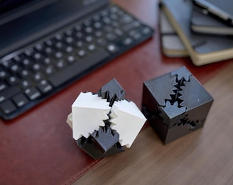 Gear Fidget Cube - Mechanical Desk Toy