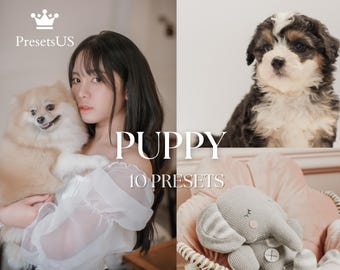 Puppy Lightroom Presets: Soft Warm Filters for Mobile & Desktop