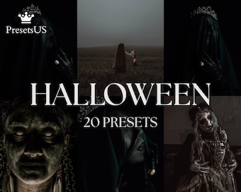 Halloween Lightroom Presets: Spooky Seasonal Filters (Mobile & Desktop)